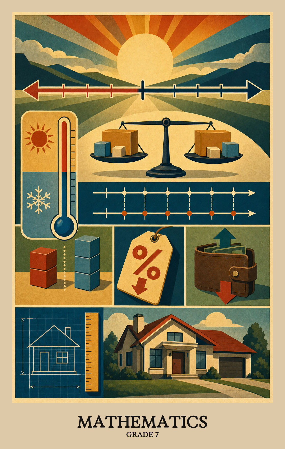 Illustration of what students learn in Grade 7 Mathematics