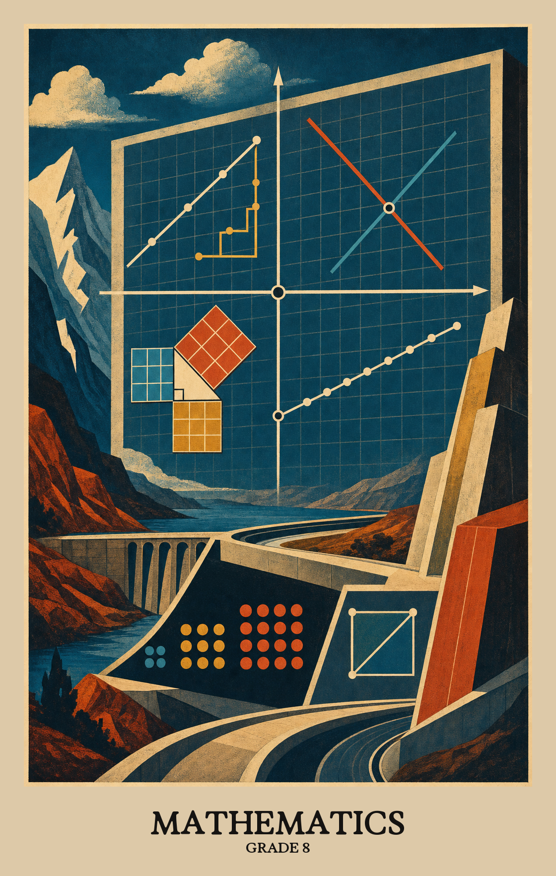 Illustration of what students learn in Grade 8 Mathematics