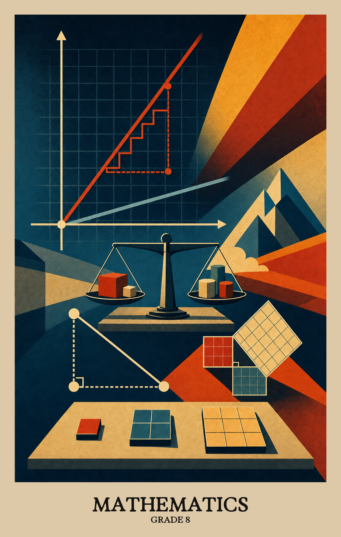 Illustration of what students learn in Grade 8 Mathematics