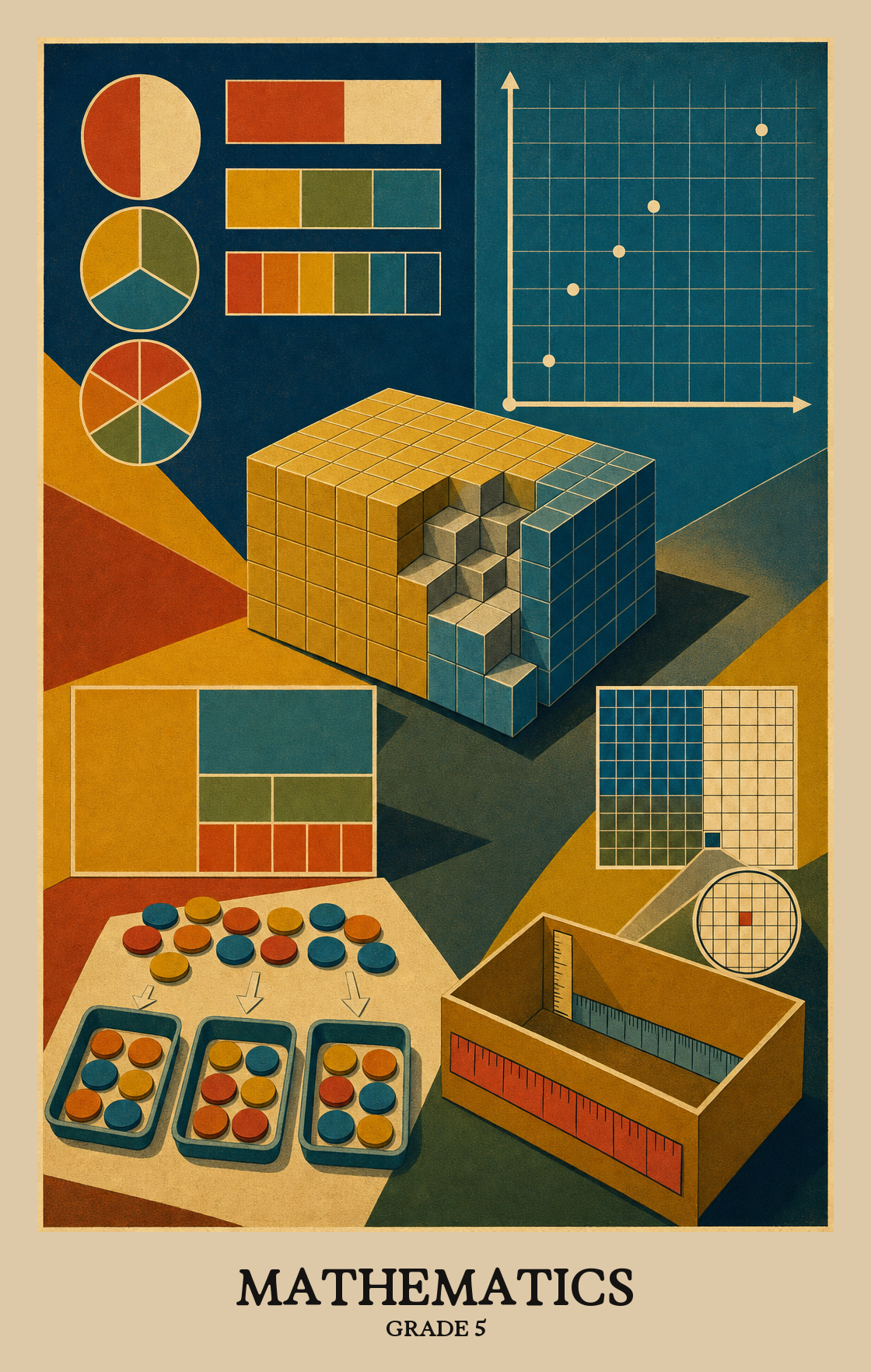Illustration of what students learn in Grade 5 Mathematics