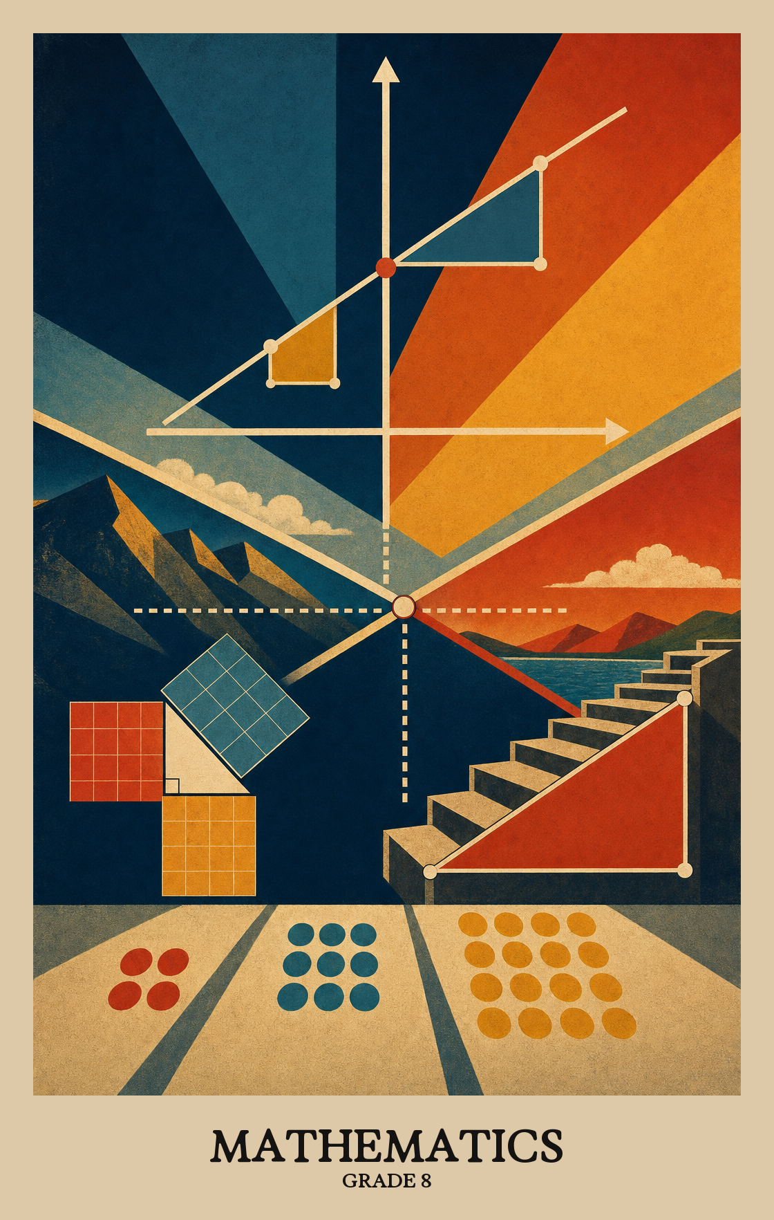 Illustration of what students learn in Grade 8 Mathematics